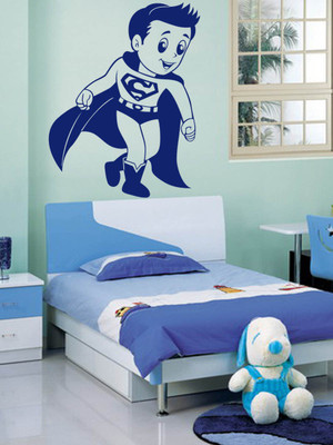 

Trends on Wall  Kids Sticker(Pack of 1, Blue