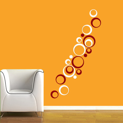 

Wow Interiors Medium cast acrylic Sticker(Pack of 4)