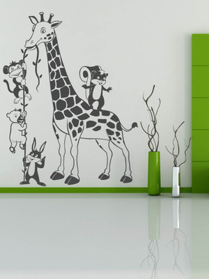 

Trends on Wall  Kids Sticker(Pack of 1, Grey