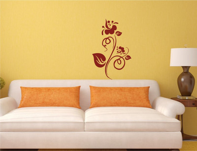 

Wall Guru  Adhesive Sticker(Pack of 1, Brown