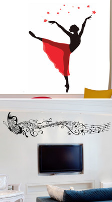 

Aquire  PVC Vinyl Sticker(Pack of 2, Multicolor