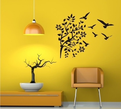 

Smart Wall Guru  Adhesive Sticker Sticker(Pack of 1, Black