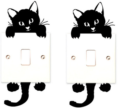 

Stickonn  Switch Sticker Sticker(Pack of 2, Black
