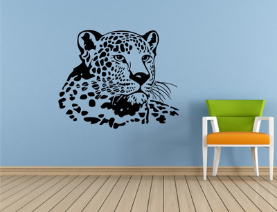 

Wall Guru  Self Adhesive Wall Decal Sticker(Pack of 1, Black