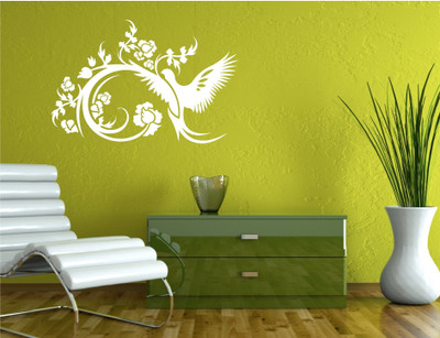 

Wall Guru  Adhesive Sticker(Pack of 1, White