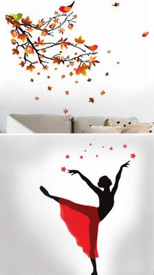 

Aquire  PVC Vinyl Sticker(Pack of 2, Multicolor