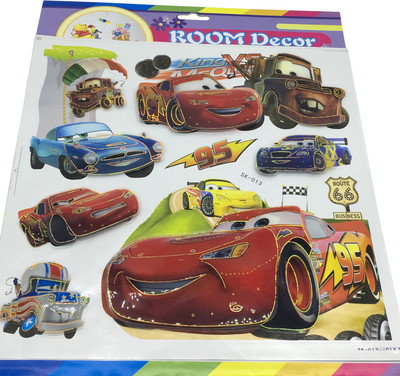 

Funcart  3D Sticker(Pack of 5, Multicolor