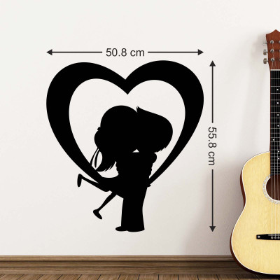 

Vsquare Studio Small Wall Sticker Sticker(Pack of 1)