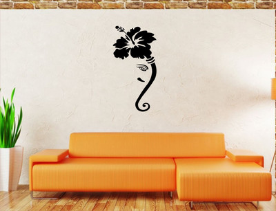 

Wall Guru  Adhesive Sticker(Pack of 1, Black