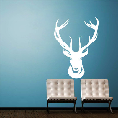 

Decor Kafe  Wall Sticker For Bedroom Sticker(Pack of 1, White