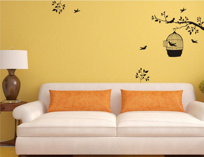 

Smart Wall Guru  Adhesive Sticker(Pack of 1, Black