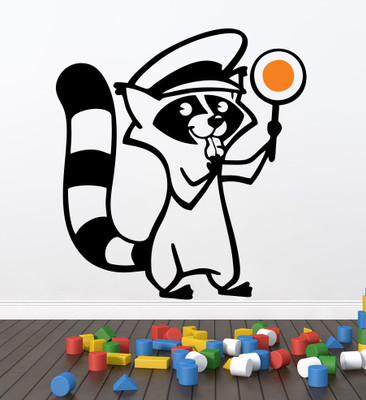 72% OFF on decor kafe Medium Wall Sticker For Bedroom(Pack of 1)