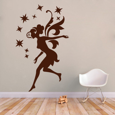 

Decor Kafe  Wall Sticker For Bedroom Sticker(Pack of 1, Brown