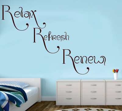 

Decor Wall  Self Adhesive Sticker(Pack of 1, Brown