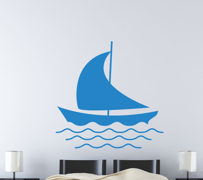 

Giftsnfriends  PVC Vinyl Sticker(Pack of 1, Blue