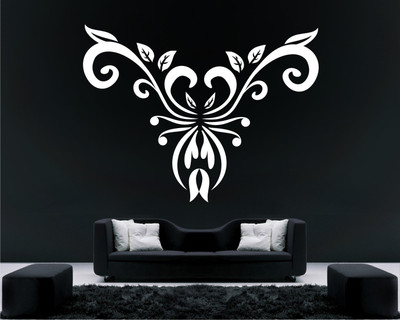 

Heaven Decor1  Self Adhesive Wall Decal Sticker(Pack of 1, White