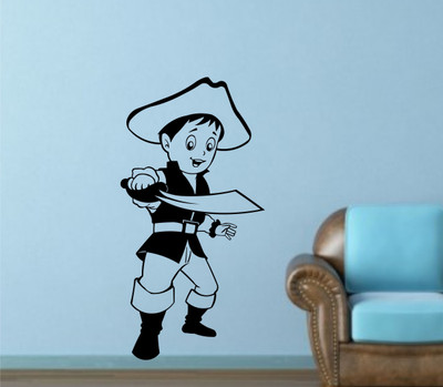 

Smart Wall Guru  Adhesive Sticker Sticker(Pack of 1, Black