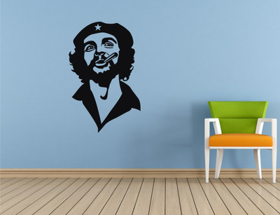 

Wall Guru  Self Adhesive Wall Decal Sticker(Pack of 1, Black