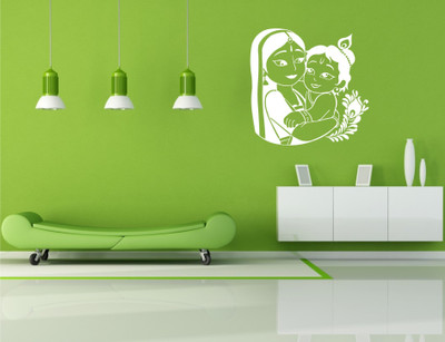 

Wall Guru  Adhesive Sticker(Pack of 1, White