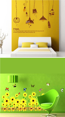 

Aquire  PVC Vinyl Sticker(Pack of 2, Multicolor