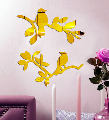 

Sehaz Artworks  Decals Sticker(Pack of 5, Gold