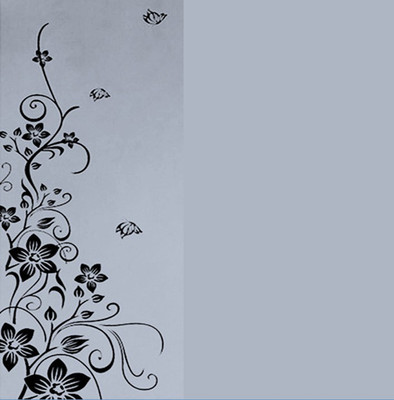 

Grabden Large Flower And Vine Wall Sticker(Pack of 1)