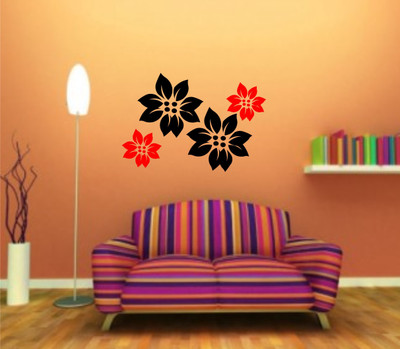 

Smart Wall Guru  Adhesive Sticker Sticker(Pack of 1, Black;red