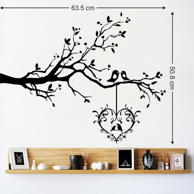 

Vsquare Studio Small Wall Sticker Sticker(Pack of 1)