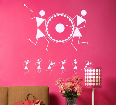 

Giftsnfriends  PVC Sticker(Pack of 1, White
