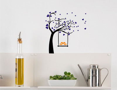 

Wall Guru  Adhesive Sticker(Pack of 1, Blue;orange;red