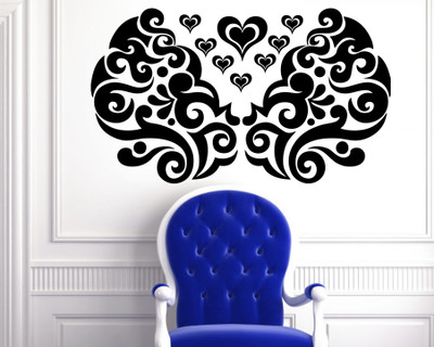 

RNG  Adhesive Wall Sticker Sticker(Pack of 1, Black