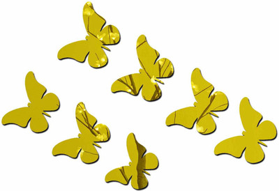 

Sehaz Artworks  Decals Sticker(Pack of 7, Gold