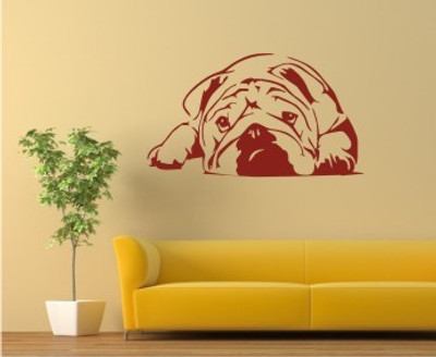 

Smart Wall Guru  Wall Sticker Sticker(Pack of 1, Brown
