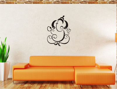 

Wall Guru  Adhesive Sticker(Pack of 1, Black