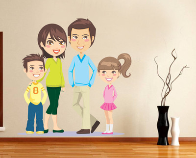 

Impression Wall Medium Self Adhesive Sticker(Pack of 1)