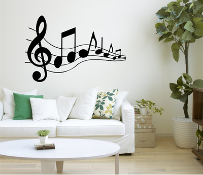 

Smart Wall Guru  Adhesive Sticker Sticker(Pack of 1, Black
