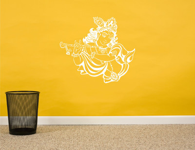 

Wall Guru  Adhesive Sticker(Pack of 1, White