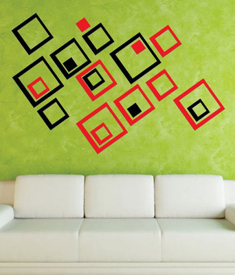 

EC  3D Acrylic Sticker(Pack of 20, Black;red