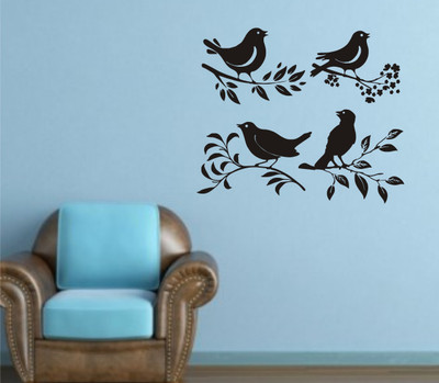 

Smart Wall Guru  Sticker Sticker(Pack of 1, Black