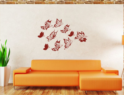 

Wall Guru  Adhesive Sticker(Pack of 1, Brown