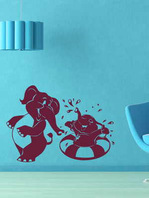 

Trends on Wall  Kids Sticker(Pack of 1, Maroon
