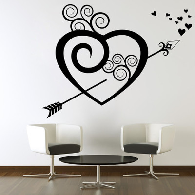 72% OFF on decor kafe Small Wall Sticker For Bedroom(Pack of 1)
