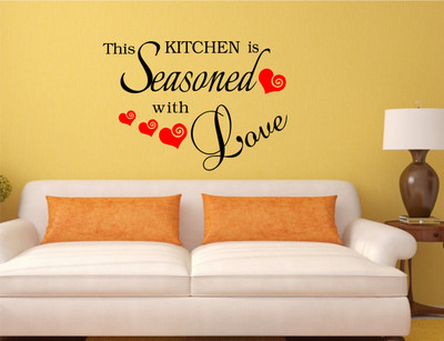 

Smart Wall Guru  Adhesive Sticker(Pack of 1, Black;red