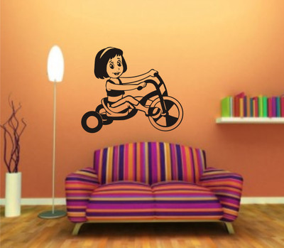 

Smart Wall Guru  Adhesive Sticker Sticker(Pack of 1, Black