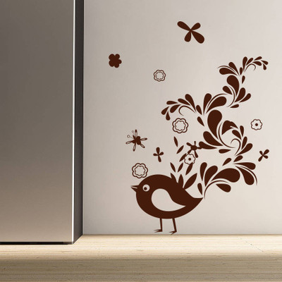 71% OFF on decor kafe Tiny Wall Sticker For Bedroom(Pack of 1)