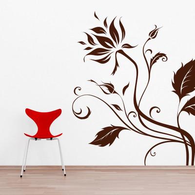 76% OFF on Decor Kafe Medium Wall Sticker For Bedroom Sticker(Pack of 1)