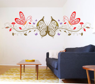 

Impression Wall Medium Self Adhesive Sticker(Pack of 1)