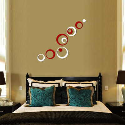 

Wow Interiors Medium cast acrylic Sticker(Pack of 2)