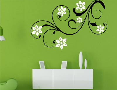 

Wall Guru  Wall Decal&Sticker Sticker(Pack of 1, Black