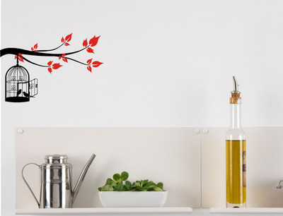 

Smart Wall Guru  Adhesive Sticker(Pack of 1, Black;red